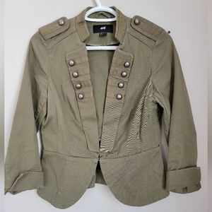 H&M Army Green blazer